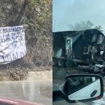 Encuentran cadáver embolsado en Periférico Ecológico a la altura de Flor del Bosque, Puebla